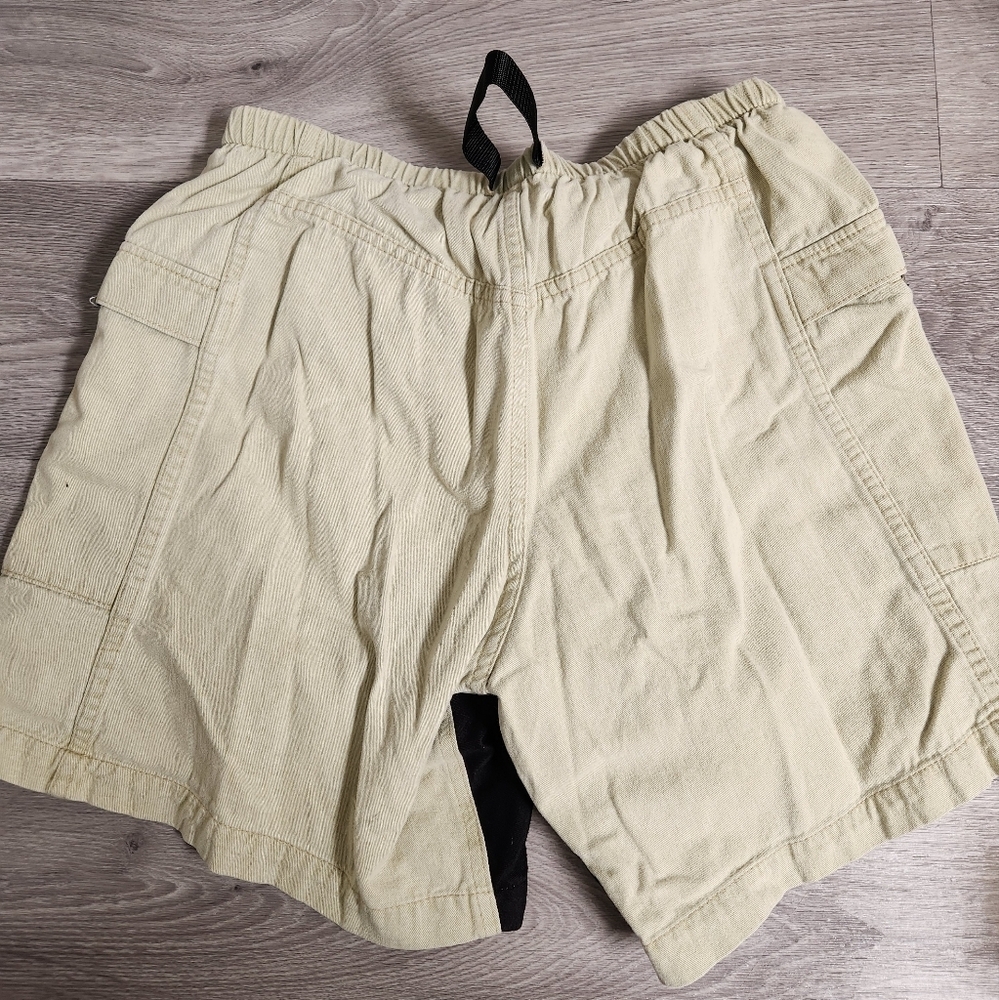 Zoic Tan Shorts Vintage M Vintage Cycling Lined Adjustable Padding Outdoor Gear - Picture 2 of 10